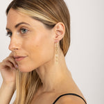 Megan Gold earrings - Louise Varberg Jewellery