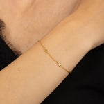 Shooting star - Bracelet - Gold - Louise Varberg Jewellery
